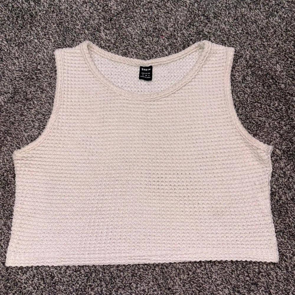 SHEIN ribbed crop top size Medium